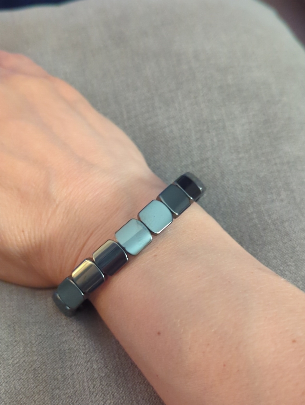Hematite Bracelet - Stylish Wearable